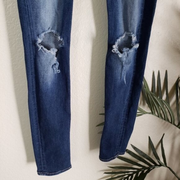 Rag & Bone Distressed Skinny Jeans in Pacifico Whiskering Fading size 27 - Picture 6 of 13